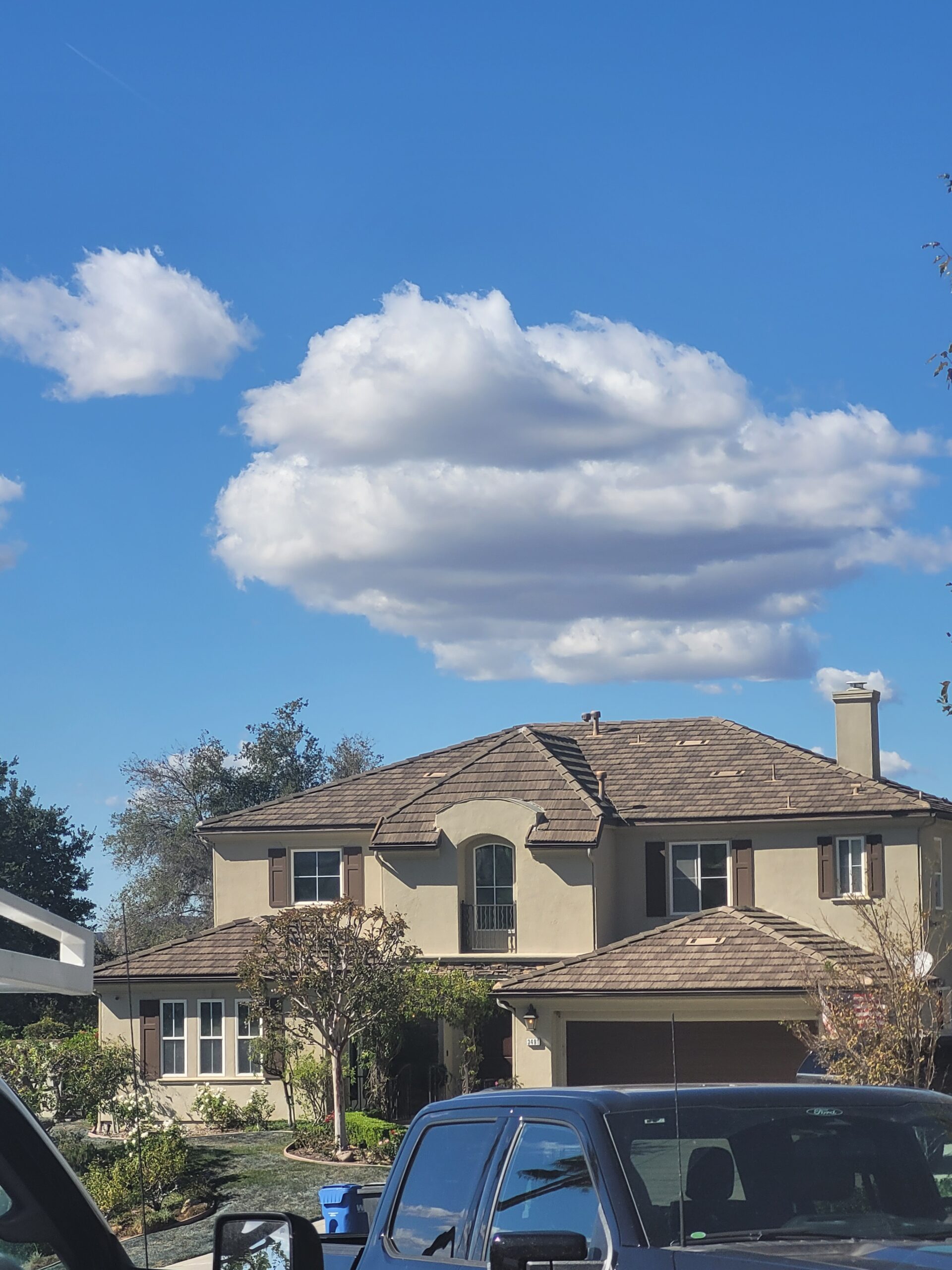 Tile roofing